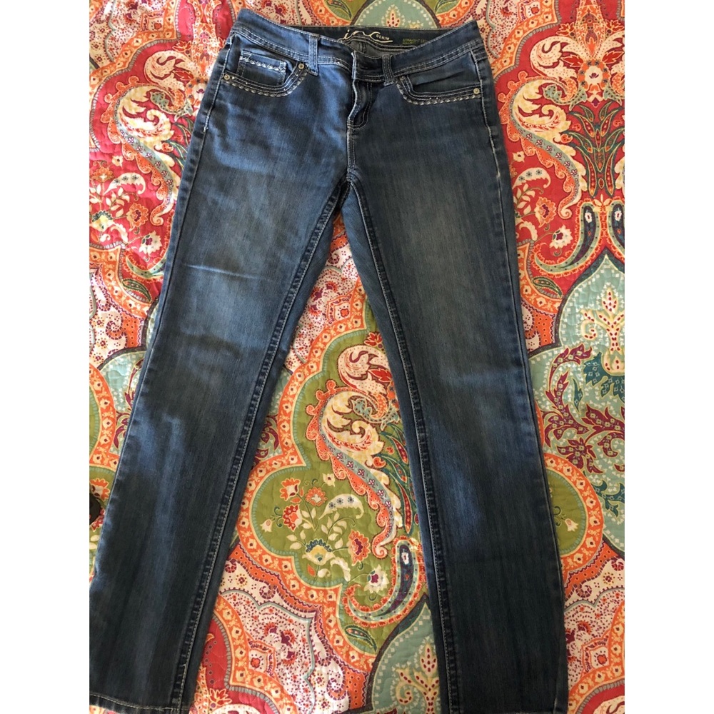 Straight leg jeans